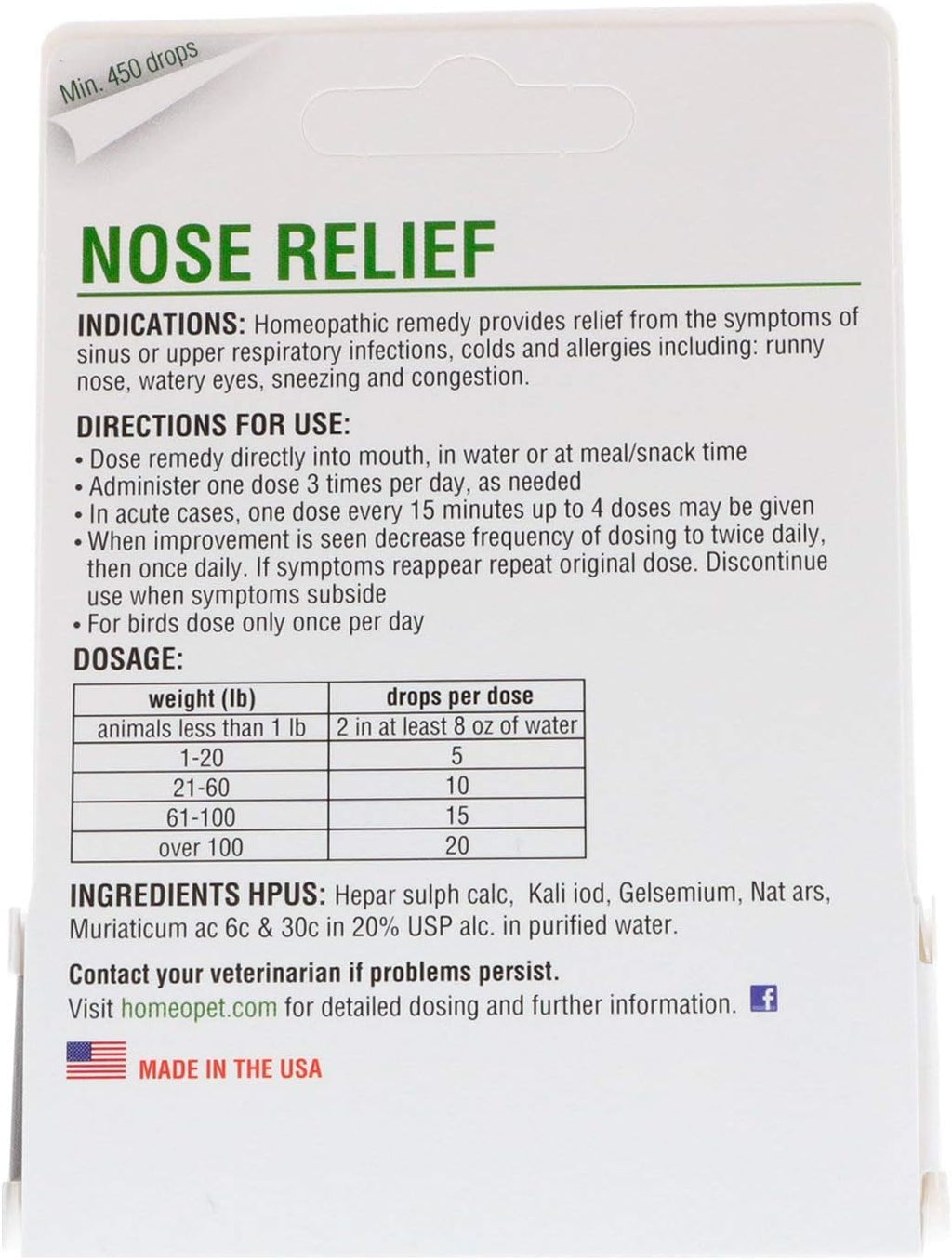 Nose Relief for Dogs N43514