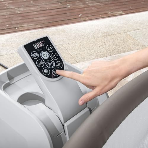 Inflatable Hot Tub for 2-7 Person Outdoor Portable Spa with Cover I85028