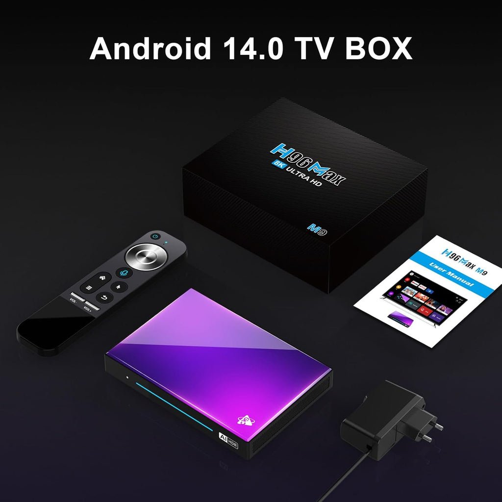 Android TV Box 8GB RAM 128GB ROM WiFi 6 8K HDR Z708726