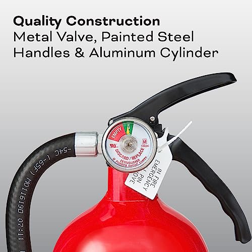 Fire Extinguisher for Home & Office Use, 2-A:10-B:C, 7.13 Lbs. X49265