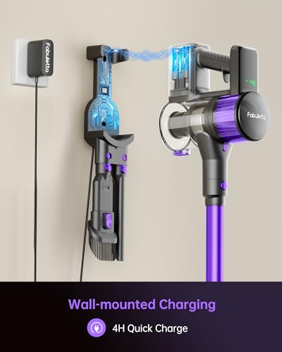 Cordless Stick Vacuum for Home, 38Kpa Suction, 55 Mins Runtime, Lightweight N84477