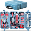 Hi-Spec Tools 67Pc Metric Auto Mechanic Tool Set, Motorcycle & Car Tool Kit, Auto Repair Tool Set with Pliers, Screwdriver Set, Socket Kit & Tool Box Storage Case for Cars, Trucks, Boats RVs & Jeeps.