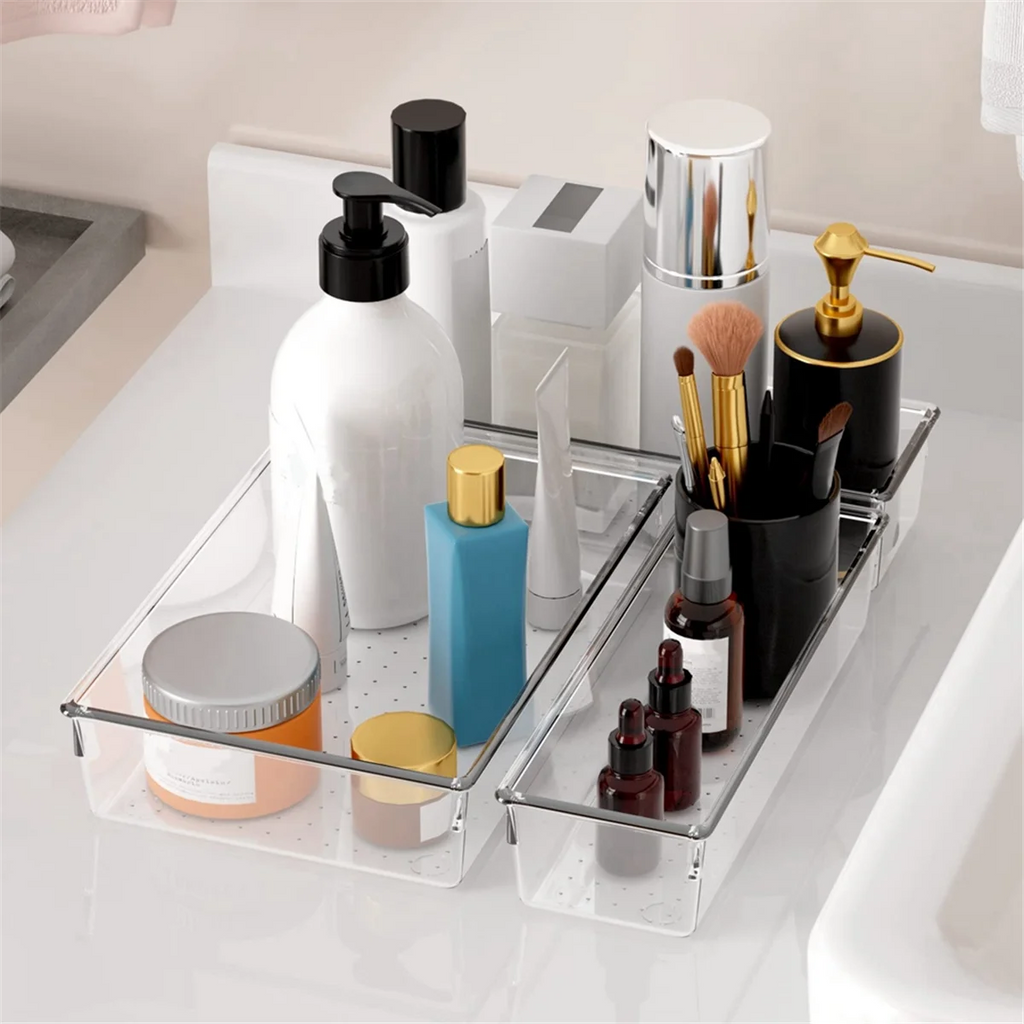 Acrylic Drawer Organizer Trays, 4-Pack D26618