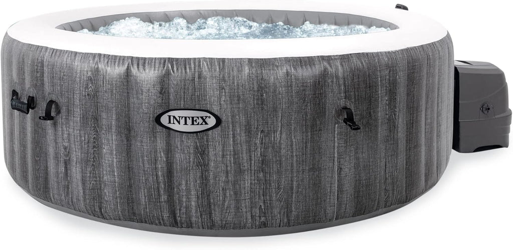 Inflatable Hot Tub with Bubble Jet and LED Lights A855