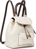 Coach Color-Block Leather Riya Backpack 21 Chalk Multi One Size