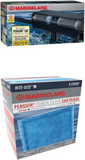 MarineLand Penguin 350 Power Filter with Rite-Size Cartridge C, 6 Pack