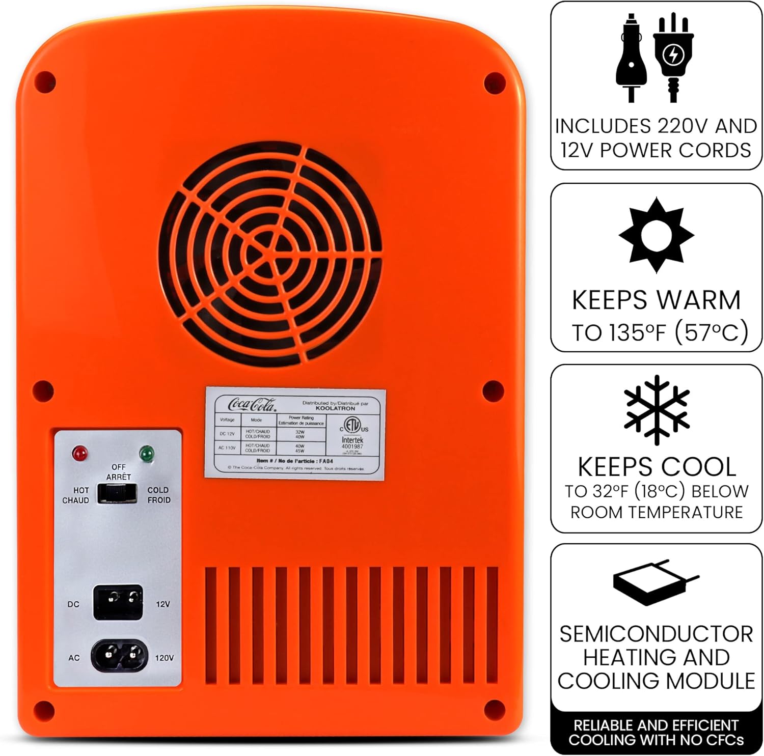 Portable Mini Cooler Fridge for Food and Beverages I839196