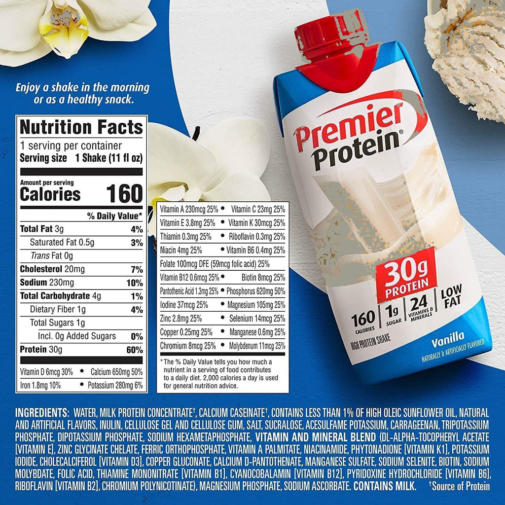 High Protein Shakes Variety Pack, 11 Fl Oz, 12 Count D770887