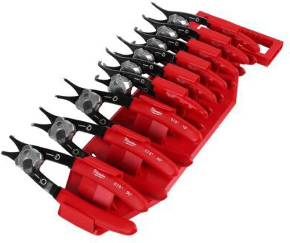 Milwaukee 9PC Snap Ring Pliers Set
