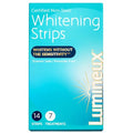 Lumineux Teeth Whitening Strips 21 Treatments – Peroxide Free - Enamel Safe for Whiter Teeth - Whitening without The Sensitivity - Dentist Formulated and Certified Non-Toxic - Sensitivity Free