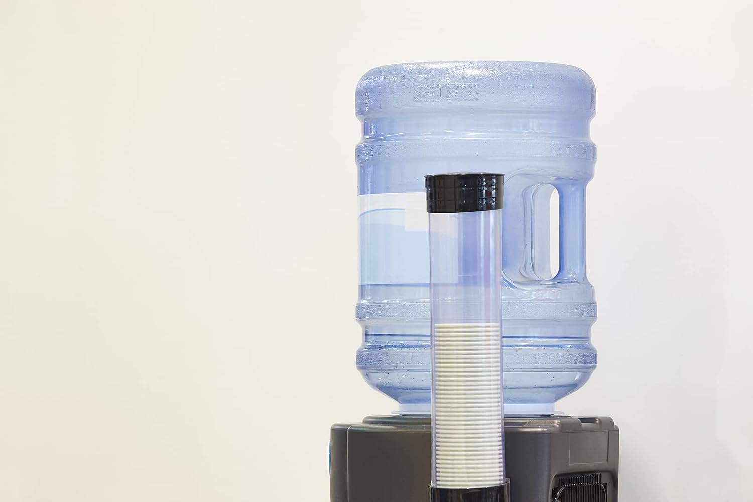 2 Pack 5 Gallon Plastic Water Bottle Container with Cap & Carrying Handle M21094