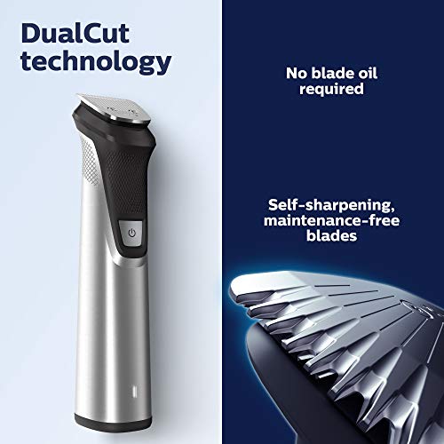All-in-One Trimmer for Beard, Head, Body, and Face, 23 Piece Grooming Kit E917943