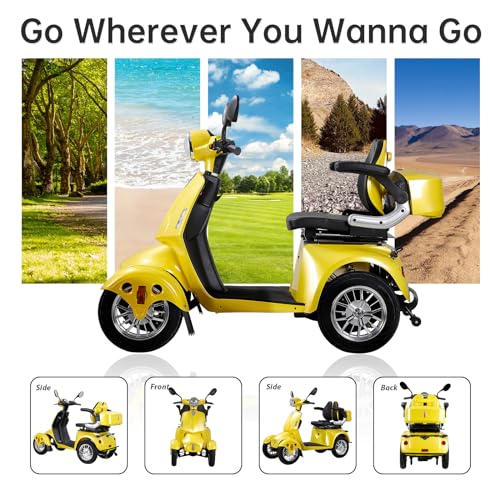 4 Wheel Mobility Scooter for Seniors - 800W Motor, 500lbs Capacity I407290