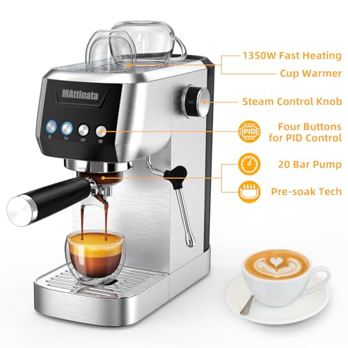 Espresso Machine with Automatic Milk Frother, 20 Bar, Touchscreen D735928