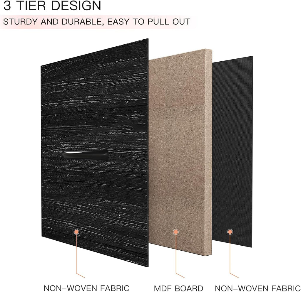 Tall Dresser with 14 Fabric Storage Drawers for Bedroom V329340
