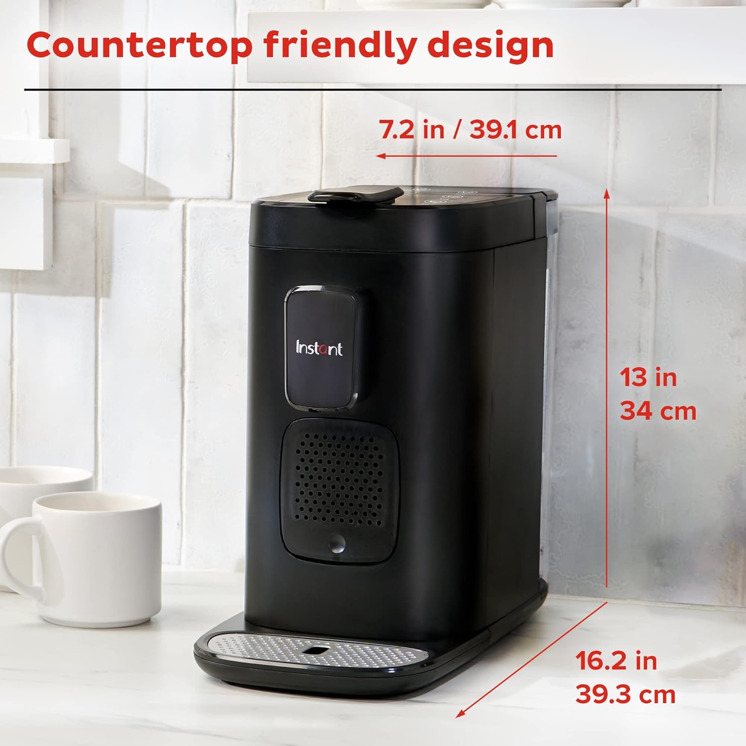 Espresso, K-Cup Pod and Ground Coffee Maker with Reusable Pod, 2 to 12oz Brew Sizes M285