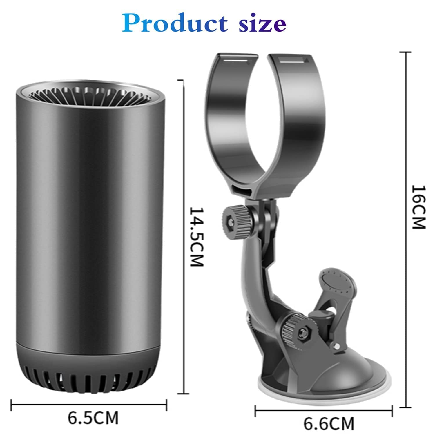 Portable Car Heater 12V 150W with Defogger and Cooling Fan R356462