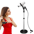 Hair Dryer Stand, 360 Degree Rotating Lazy Hair Dryer Stand Hand Free With Heavy Base, Hands-Free Blow Dryer Holder Countertop, Adjustable Height Hair Dryer Holder