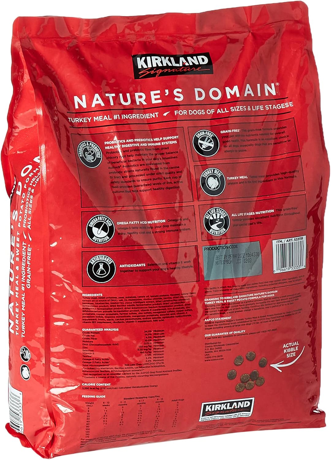 Turkey Dog Food, 35 Lb T578