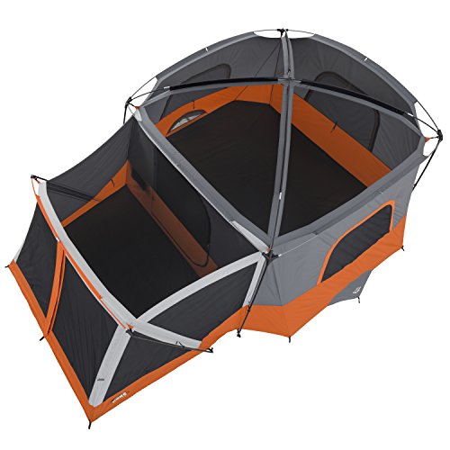 11 Person Family Cabin Tent with Screen Room and Carry Bag V217938