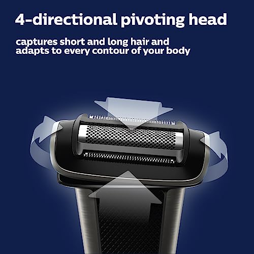 Bodygroom Trimmer & Shaver for Men, Showerproof X538