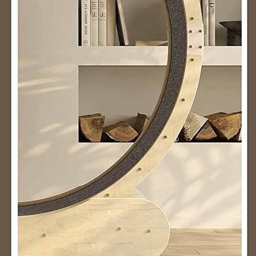 Cat Exercise Wheel Wooden Pet Treadmill for Indoor Cats B676830