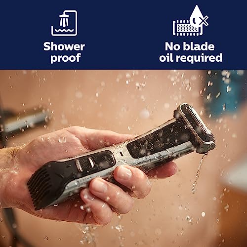 Bodygroom Trimmer & Shaver for Men, Showerproof X538