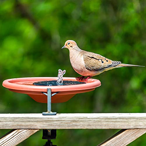 Solar Bird Bath Fountain Pump with 6 Nozzles M340