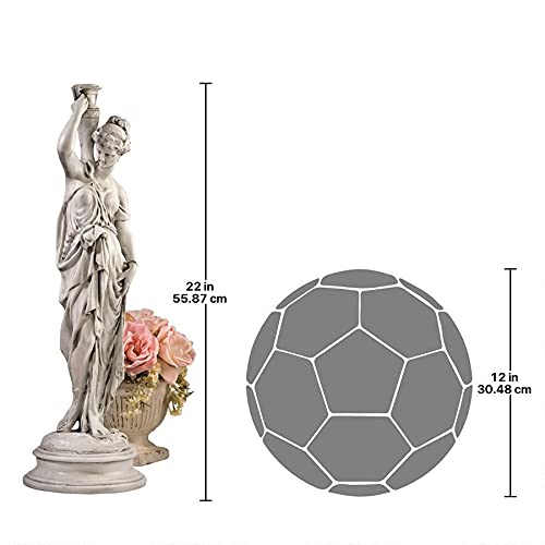 Dione Greek Water Woman Garden Statue, 38 Inches Tall B913702