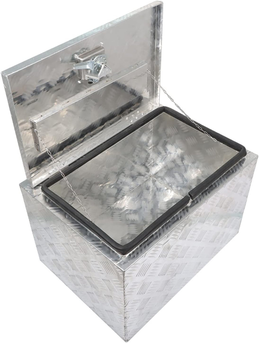 labwork 24 Inch Aluminum Pickup Truck Tool Box Truck Bed Tool Box Trailer Tool Storage with Lock