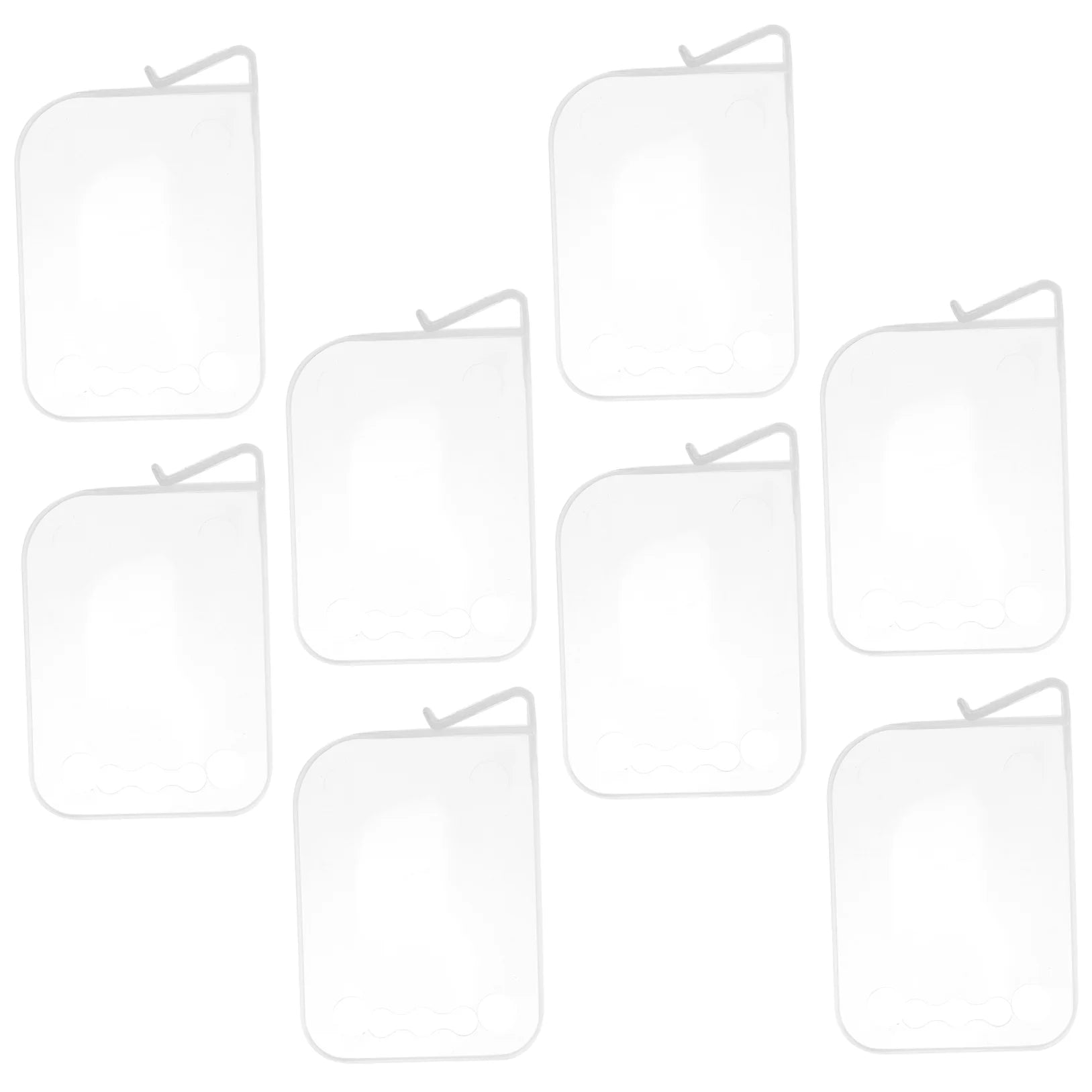 Clear Pantry Organizer Bins with Dividers B103