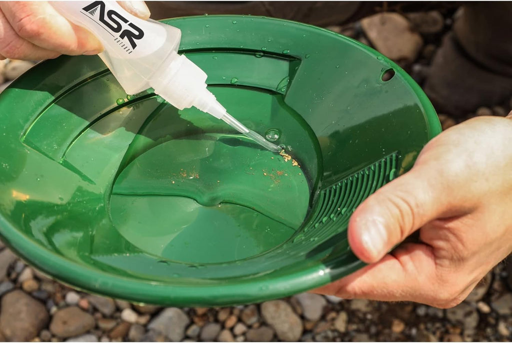Gold Panning Kit with Classifier Screens and Dual Riffle Pans I92701