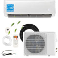 12000BTU Mini Split Air Conditioner and Heater -SIMOE Ductless Inverter Mini Split AC/Heating System with 1 Ton Heat Pump, 208-230V 17 SEER2 Wall-mounted AC, Cools Up to 750 Sq. Ft Energy Efficient