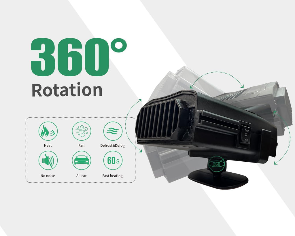 Portable Car Heater 12V 150W Defroster with Heating and Cooling L582