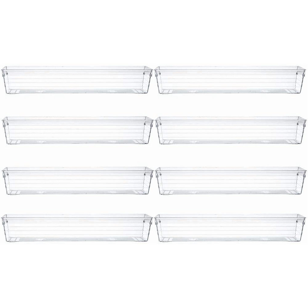 Plastic Drawer Organizer Tray for Vanity Cabinet, Set of 8 P4120