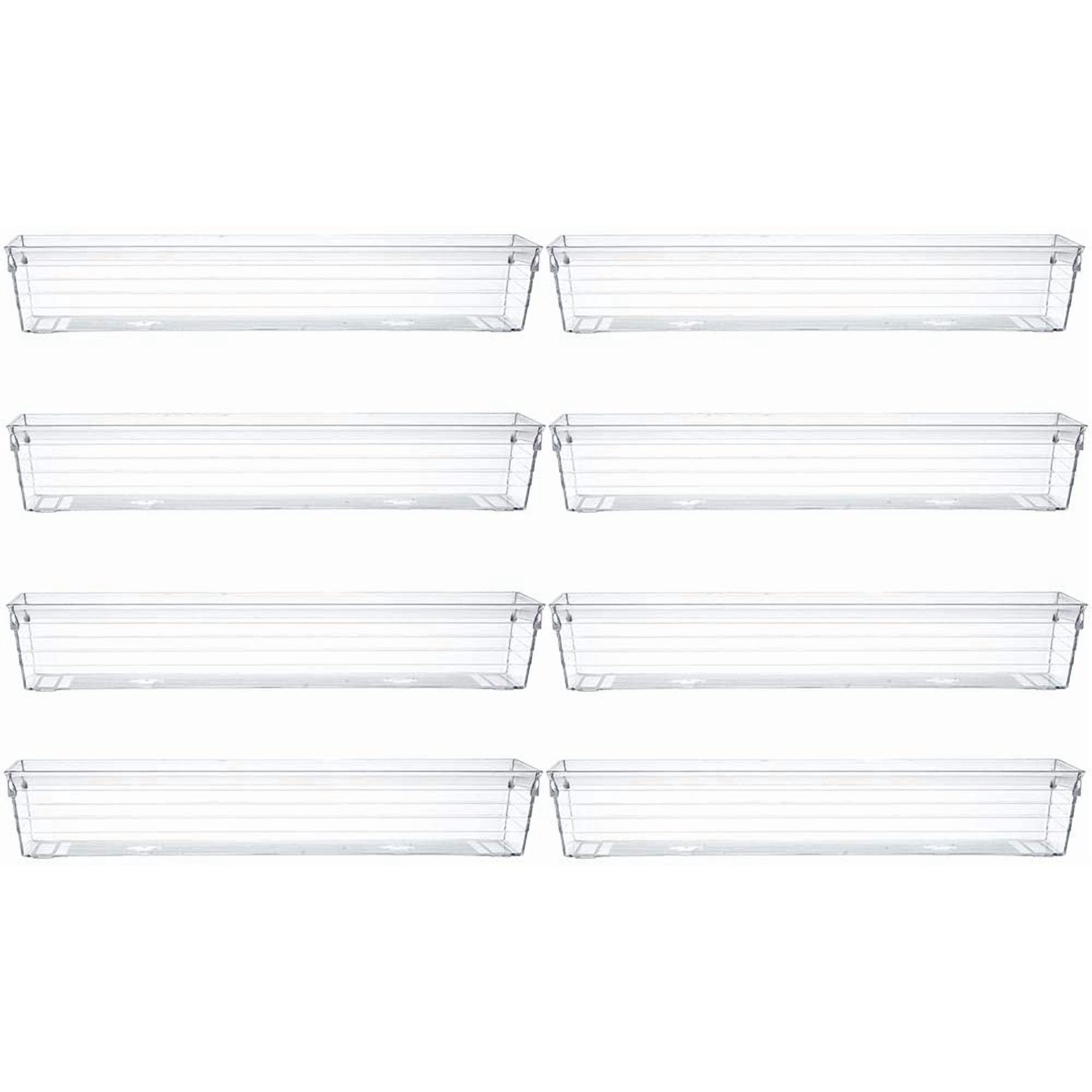 Plastic Drawer Organizer Tray for Vanity Cabinet, Set of 8 P4120