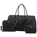 JFFD Travel Duffle Bag, Weekender Bag for Women, Carry on Overnight Bag with Shoe Compartment, Gym Duffel Bag with Wet Pocket, Mommy Hospital Bags for Labor and Delivery