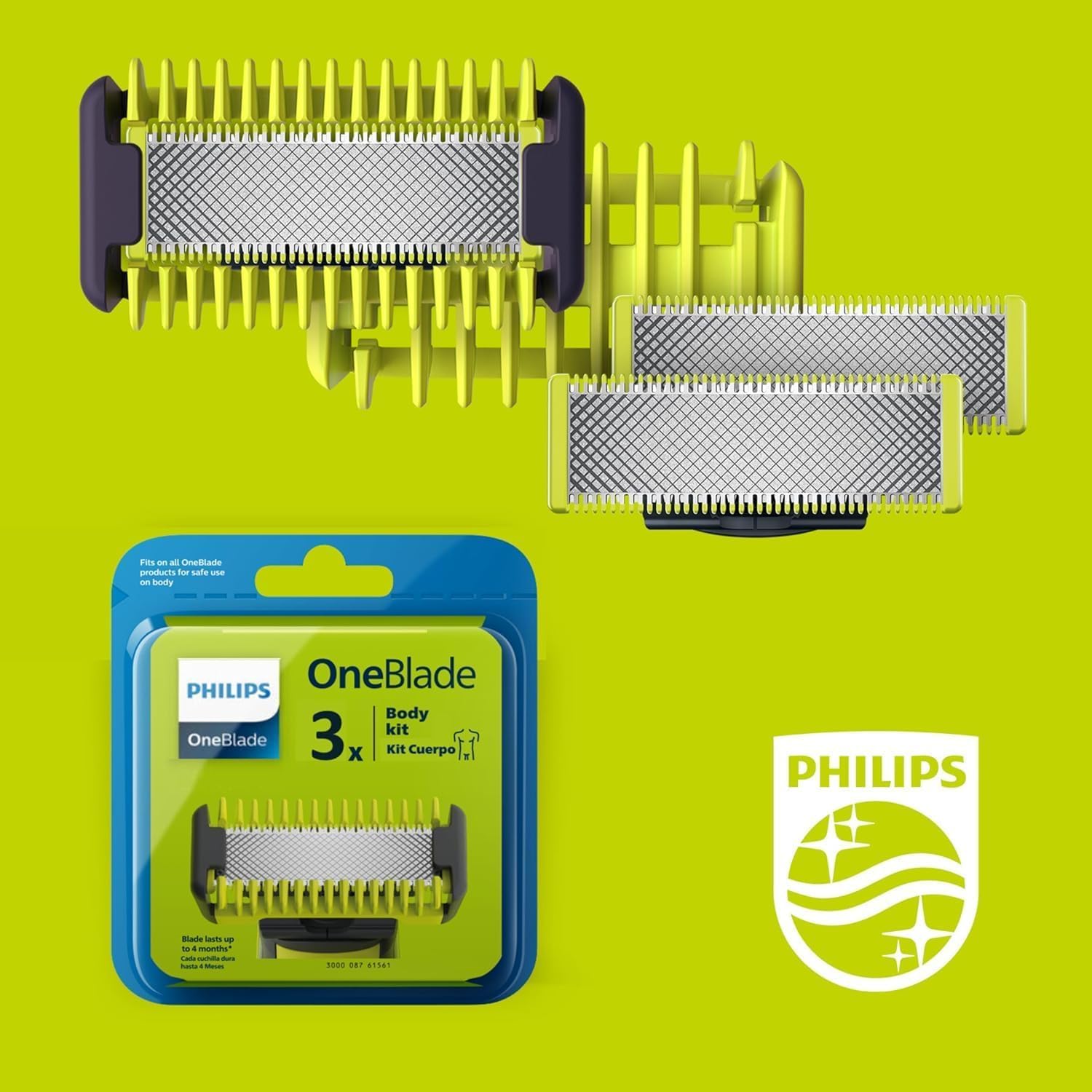 Replacement Blades for Face and Body Electric Razor R5349