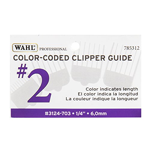 Purple #2 Comb Attachment 1/4" (6.0mm) for Hair Clippers B828507