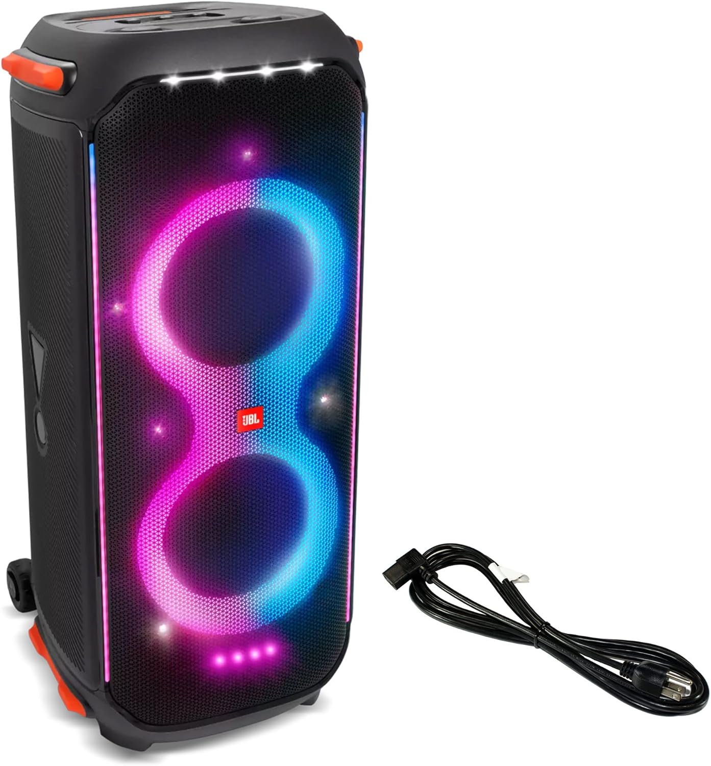 JBL PartyBox 710 800W Portable Wireless Bluetooth Speaker Starter Bundle with Extended Protection