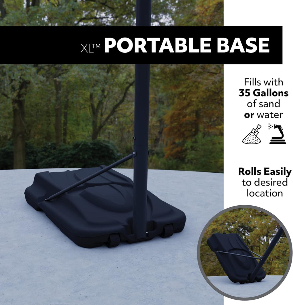 50 Inch Shatter Proof Portable Basketball Hoop L575