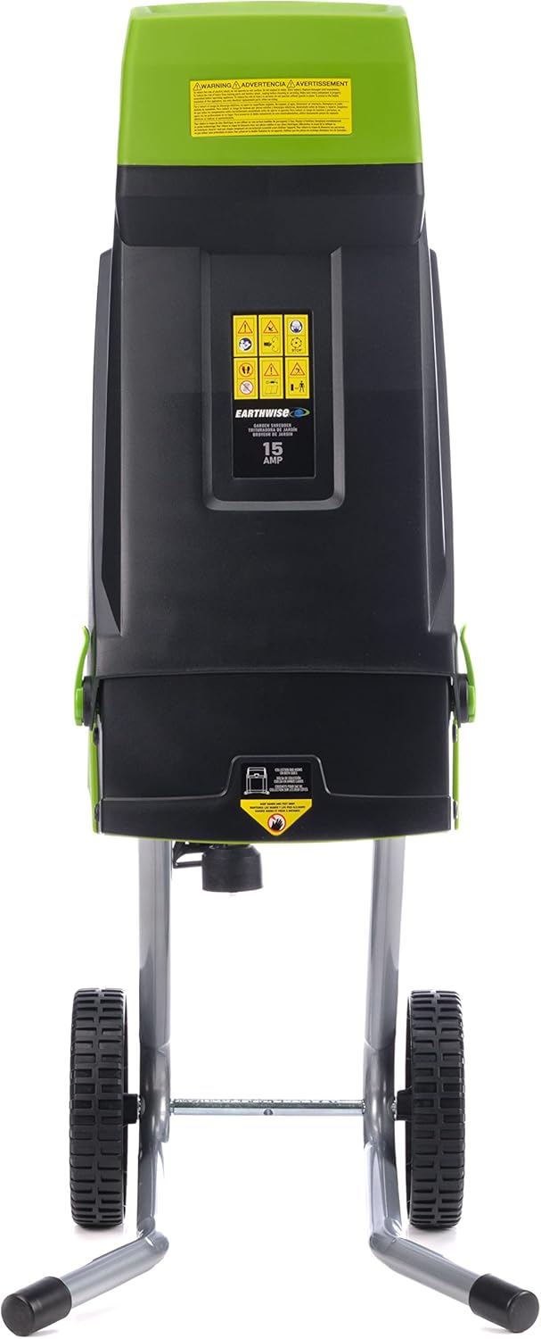 15-Amp Electric Corded Chipper/Shredder with Collection Bag R337969