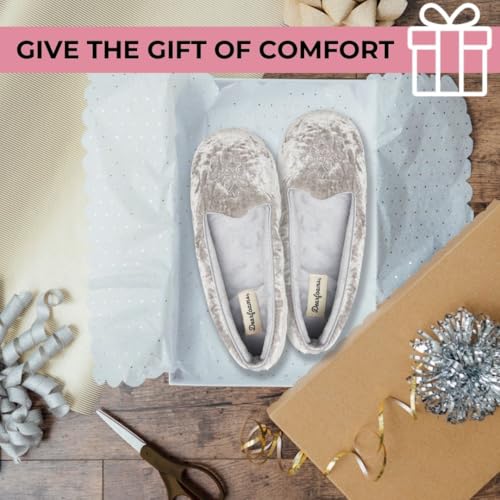 Women's Lightweight Cozy Memory Foam Closed Back Slipper E693