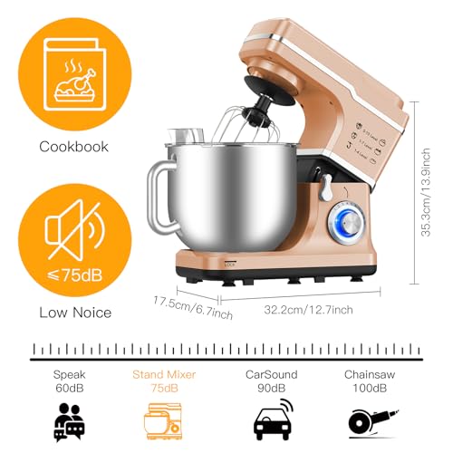 7.5 Qt Tilt-Head Stand Mixer with Stainless Steel Bowl Z1587