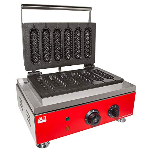 Corn Dog Maker with Red Panel, Stainless Steel, 110V X7063