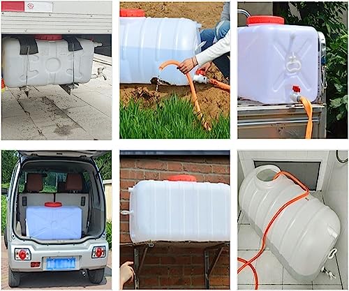 20 Gallon Water Storage Container with Spigot for Camping and Emergency Use B833616