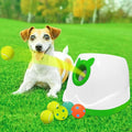 YEEGO DIRECT Dog Ball Thrower Launcher for Small and Meidum Dogs,Automatic Ball Launcher for Dogs, Interactive Dog Toys Indoor/Outdoor Pet Ball Launcher Machine with 6 Mini Balls Dog Gifts