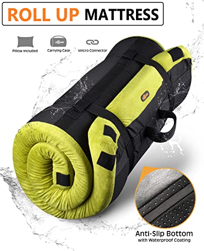 3 Inch Memory Foam Camping Mattress Sleeping Pad X635327
