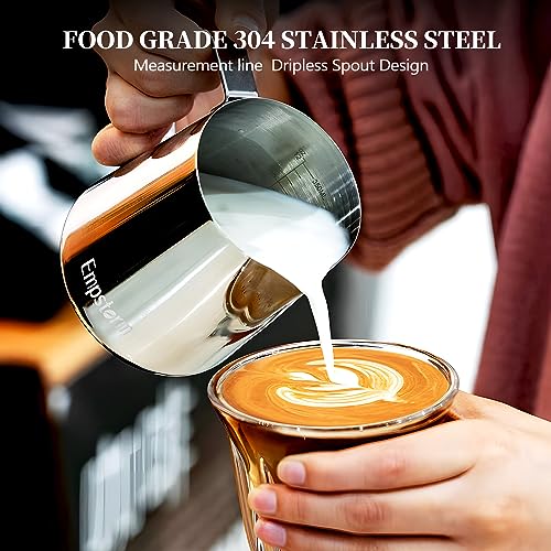 Espresso Machine 20 Bar, 2-in-1 Cappuccino Maker with Milk Frother K207