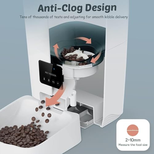 Automatic Cat Feeder with App Control and Portion Timer, 3L H31546